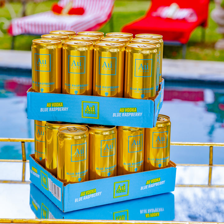 Blue Raspberry Vodka Cans Au Vodka Europe