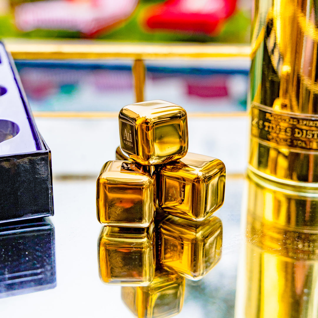 Au Gold Vodka Rocks – Au Vodka Europe
